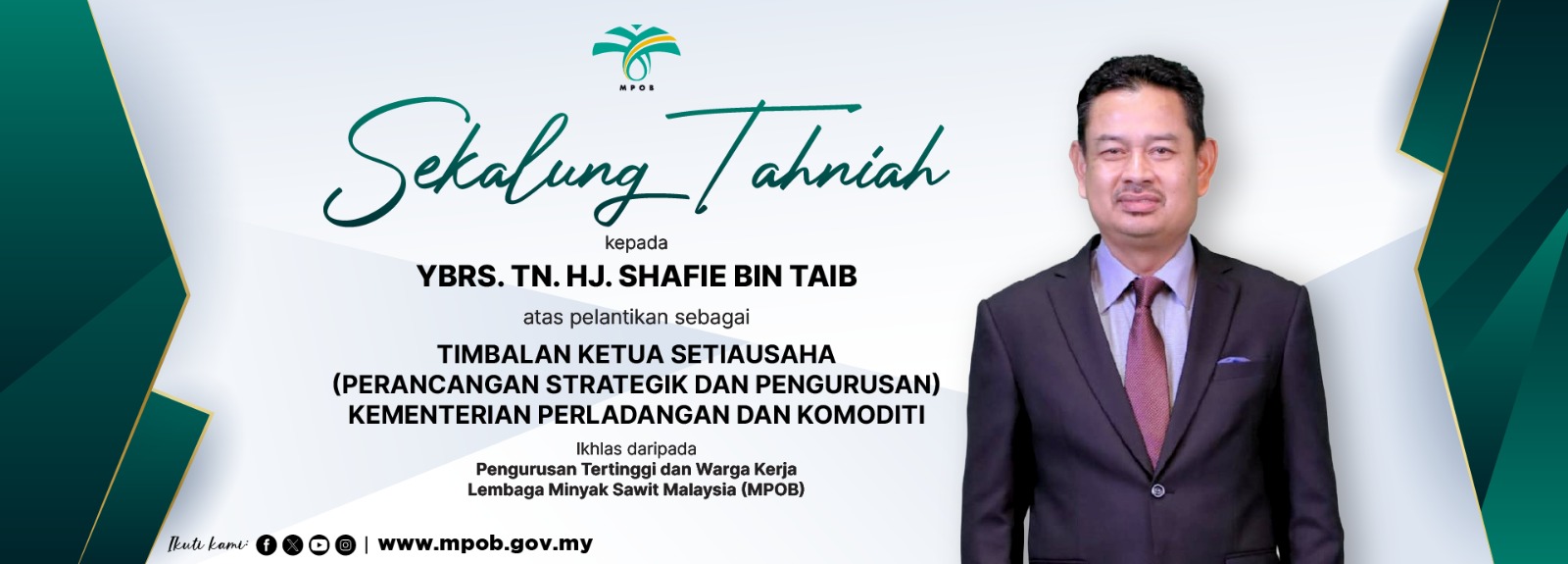 Tahniah Tn Shafie