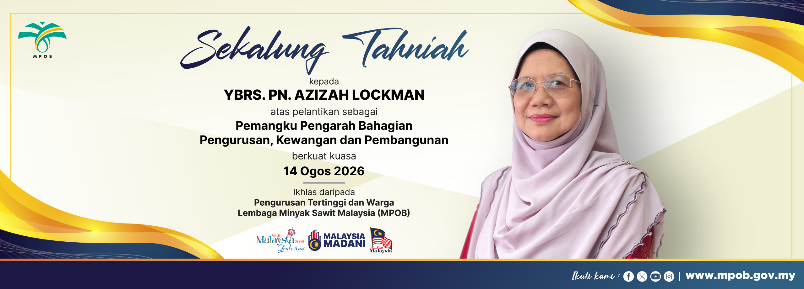 Penafian Iklan Jawatan Kosong di MPOB