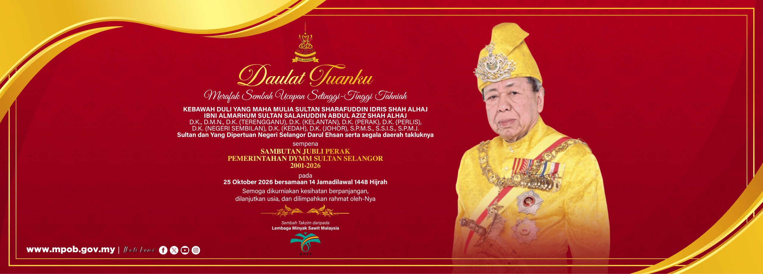 2026 Sultan Melaka
